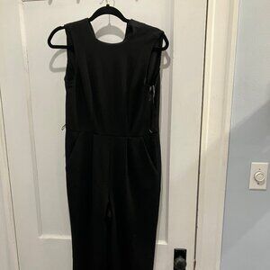 Calvin Klein Women's elegant black jumpsuit sleeveless size 2